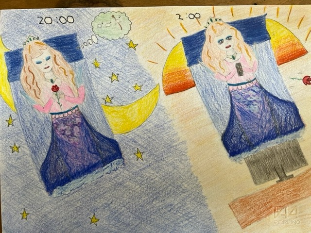 53. Sonno o… son desto? - Il sonno come funzione essenziale per la salute e la qualità della vita” - Disegni Classi 2^ C-D-F