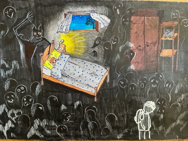 47. Sonno o… son desto? - Il sonno come funzione essenziale per la salute e la qualità della vita” - Disegni Classi 2^ C-D-F