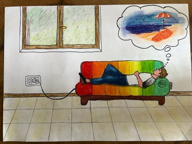 25. Sonno o… son desto? - Il sonno come funzione essenziale per la salute e la qualità della vita” - Disegni Classi 2^ C-D-F